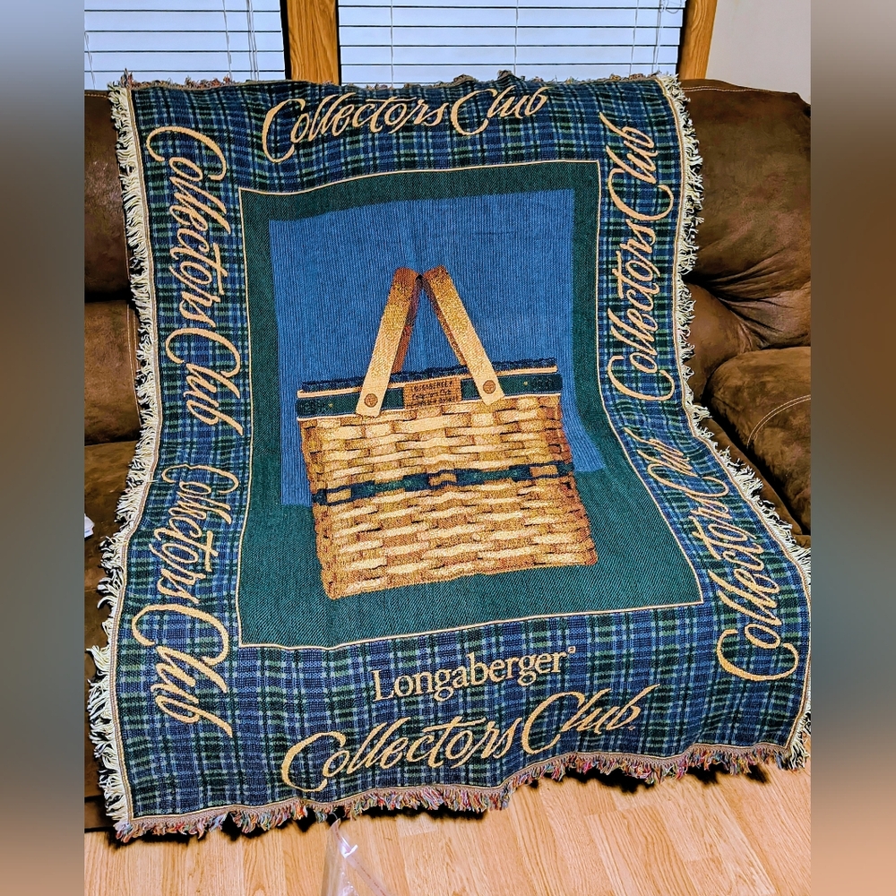 Longaberger Vintage 1999 Throw